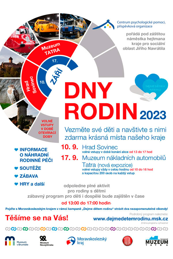 Dny rodin 2023 - Muzeum nákladních automobilů Tatra