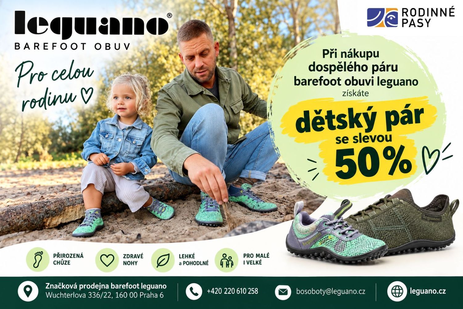 LEGUANO – značková prodejna barefoot obuvi